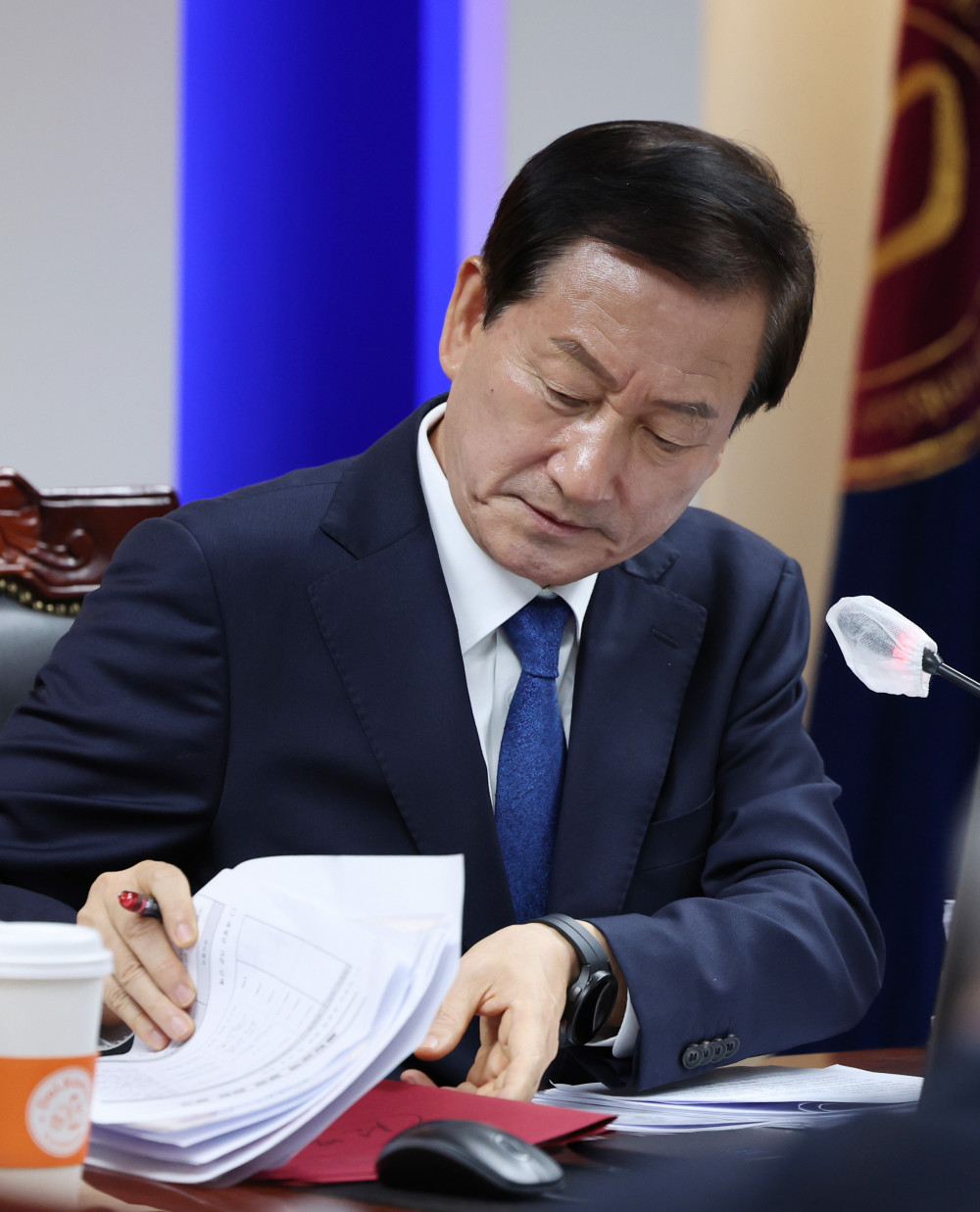 ▲류희림 방송통신심의위원회 위원장 (뉴시스)