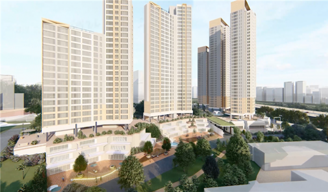 ▲사근동 293번지 일대 배치계획안 (자료제공=서울시)