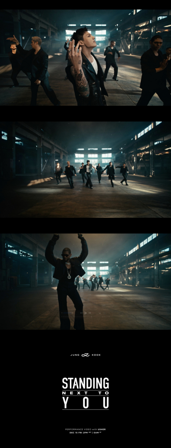 ▲방탄소년단 정국X어셔(사진제공=빅히트 뮤직)