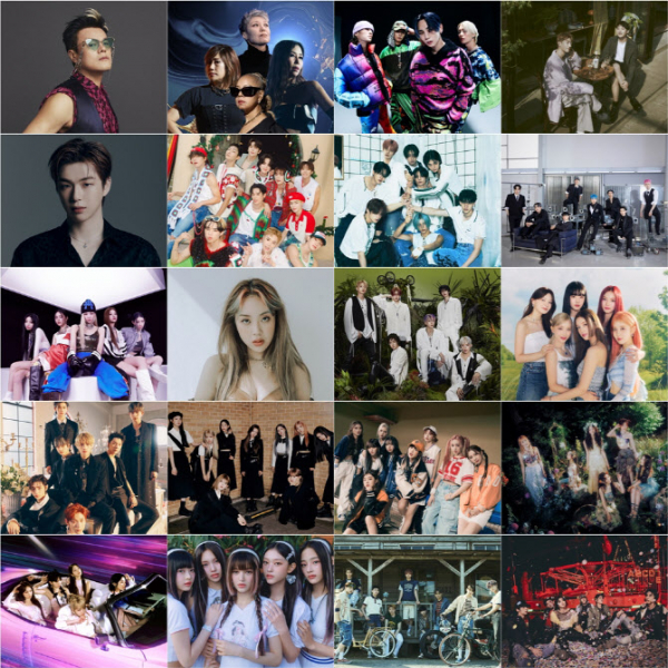 ▲'뮤직뱅크 글로벌 페스티벌' 2부 라인업