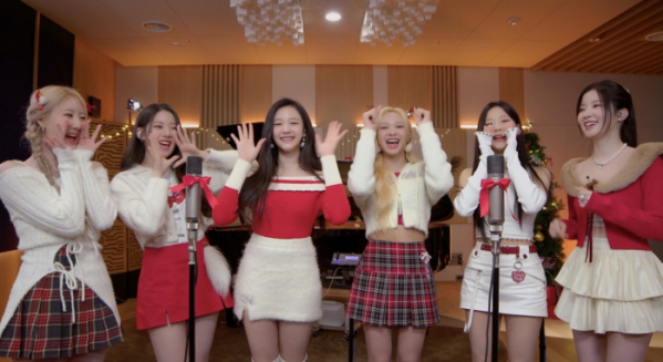 ▲베이비몬스터 캐럴 커버 영상(사진제공=YG엔터테인먼트)