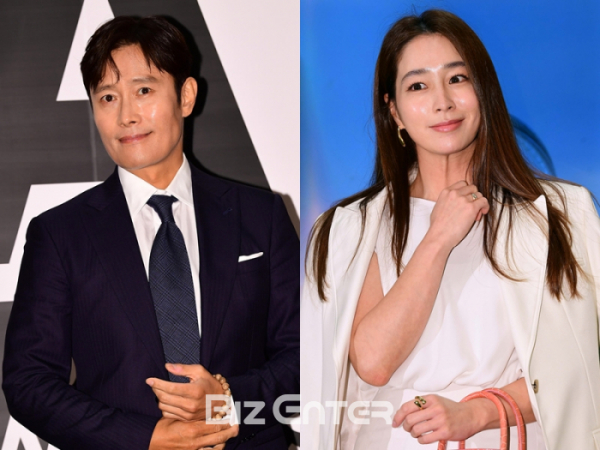 ▲이병헌, 이민정 부부(비즈엔터DB)