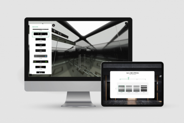 ▲현대엘리베이터 VR 시뮬레이션 플랫폼 (사진제공=현대엘리베이터)