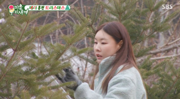 ▲'미우새' 한혜진(사진=SBS 방송화면 캡처)
