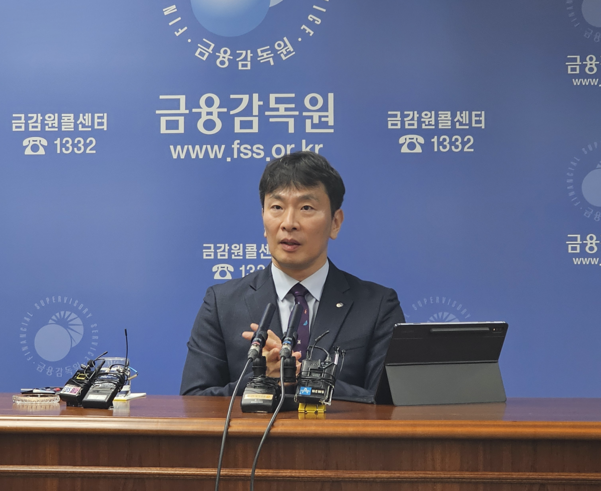 ▲이복현 금융감독원 원장이 4일 서울 여의도 금융감독원에서 진행된 ‘출입기자단 신년인사회’에서 발언하고 있다. (@박민규 기자)