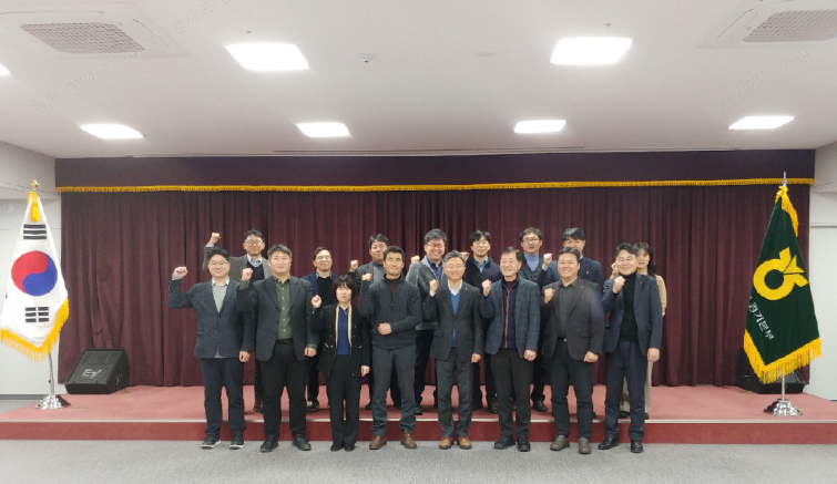 ▲농협 경기검사국이 윤리경영(3행3무) 실천 결의대회 개최했다. (경기농협)