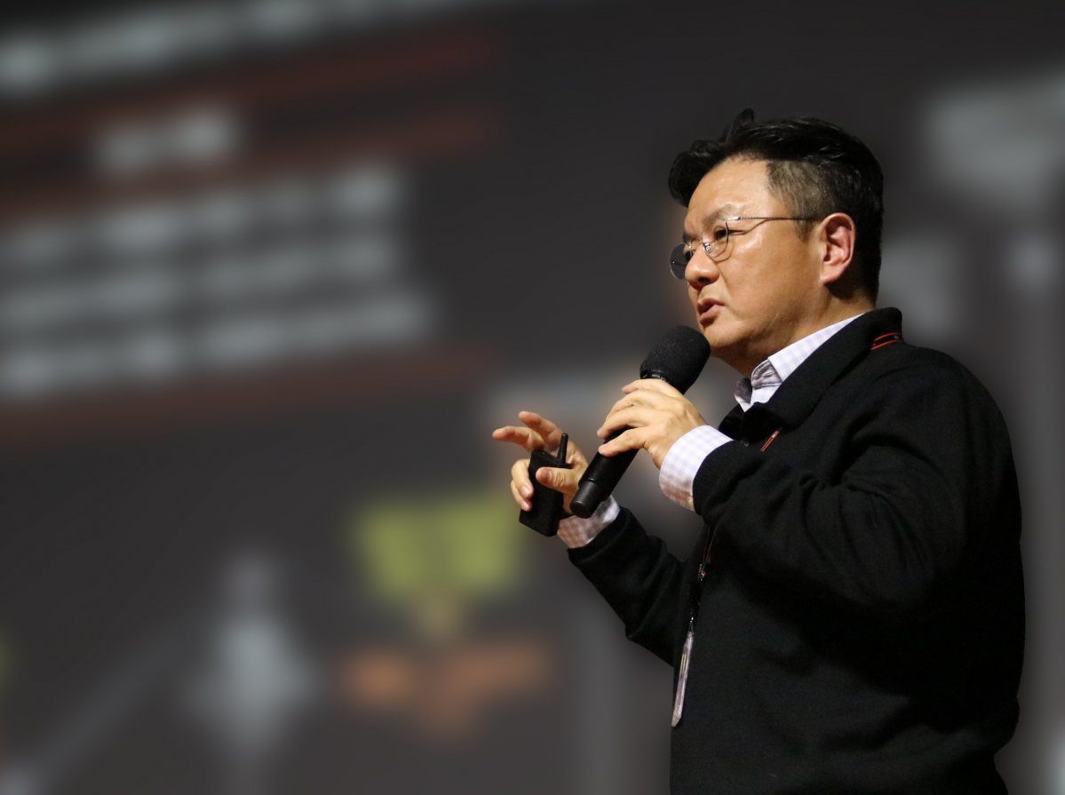 ▲이성수 한화정밀기계 대표이사 (사진제공=한화정밀기계)