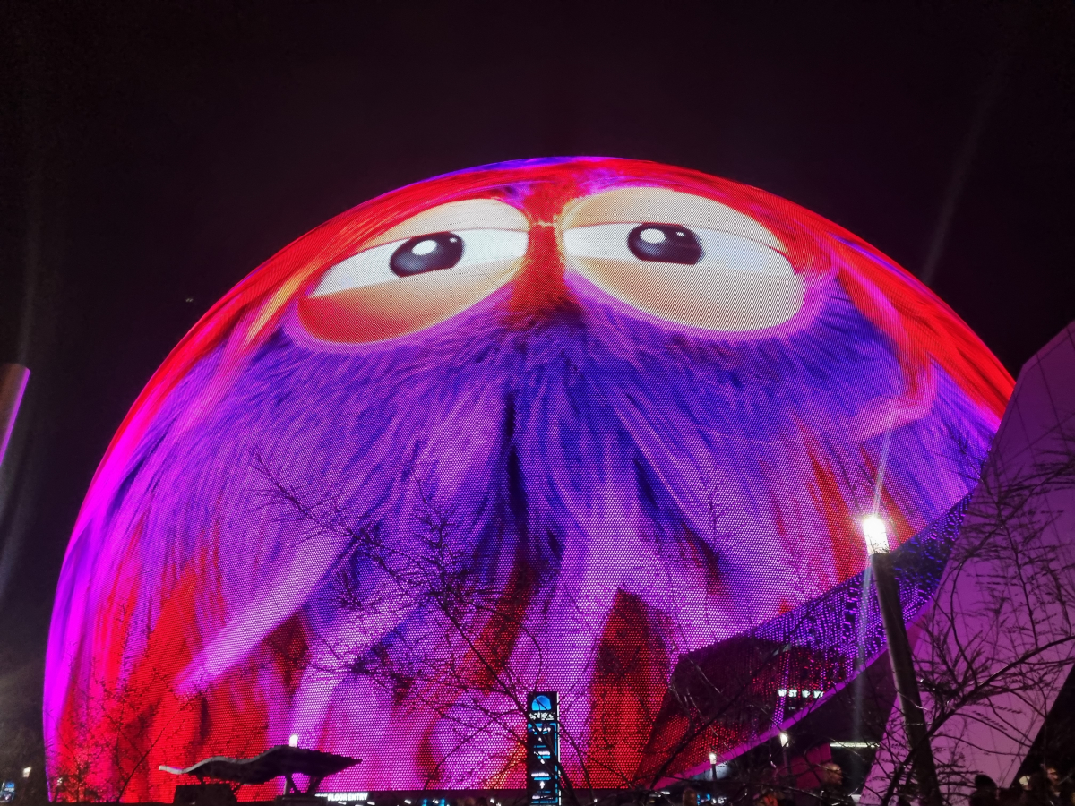 ▲멀리서 본 스피어 외부 모습 (사진=박민웅 기자 pmw7001@)