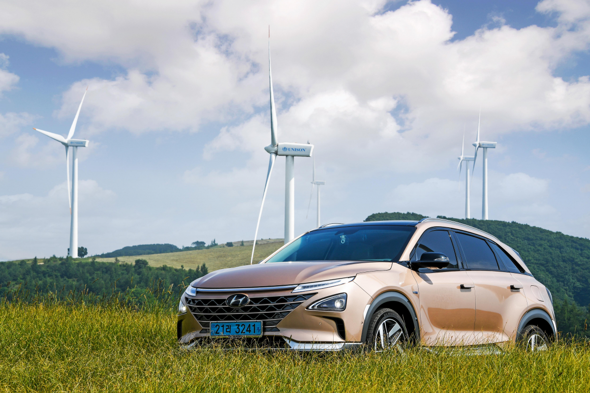 ▲현대차 수소전기차 넥쏘. (사진제공=현대차)