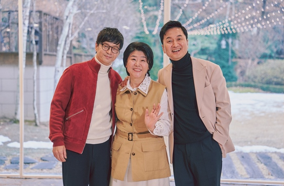 ▲'학전' 박학기, 이정은, 장현성(사진제공=tvN)