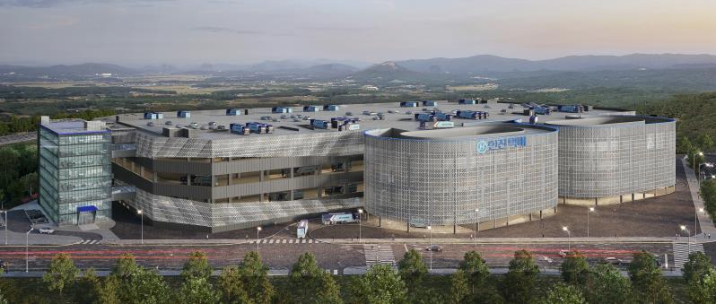 ▲한진의 대전 스마트 메가 허브 터미널. (사진제공=한진)