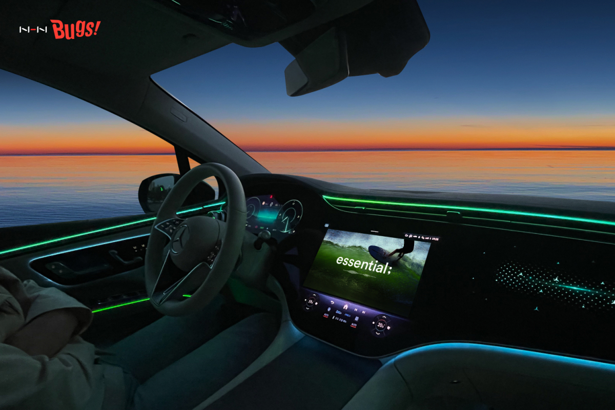 ▲NHN벅스는 메르세데스-벤츠의 3세대 MBUX(Mercedes-Benz User Experience) 인포테인먼트 시스템에 국내 최초로 에센셜(essential;) 애플리케이션(앱)을 기본 탑재한다고 19일 밝혔다. (사진제공=NHN벅스)