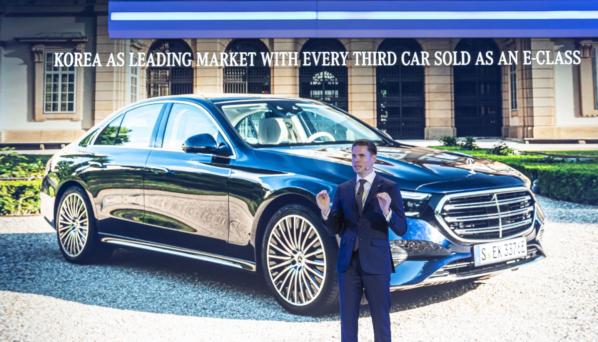 ▲올리버 퇴네 메르세데스-벤츠 AG 제품 전략 및 운영 총괄 부사장 (사진제공=메르세데스-벤츠코리아)