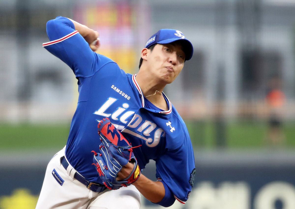 ▲삼성 라이온즈 원태인. (연합뉴스)
