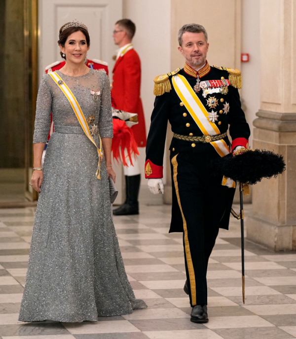 ▲왼쪽부터 덴마크의 메리 왕세자비와 프레데릭 왕세자. AFP연합뉴스