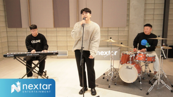 ▲래빗 힛 더 드래곤X신용재(사진 = 넥스타엔터테인먼트 제공)