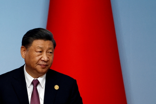 ▲시진핑 중국 국가주석이 지난해 5월 19일 중국 산시성 시안에서 열린 중국-중앙아시아 정상회의에 참석하고 있다. 시안(중국)/로이터연합뉴스
