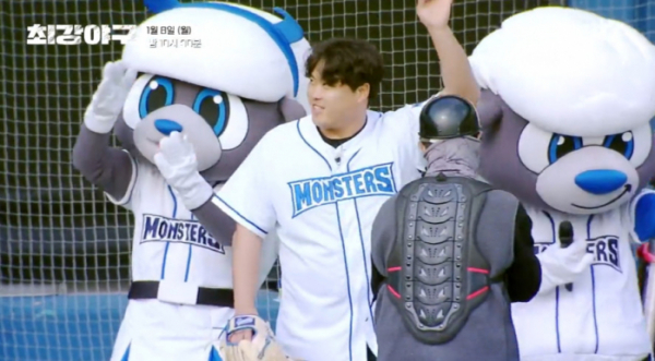 ▲'최강야구' 류현진(사진=JTBC 방송화면 캡처)