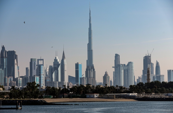 ▲아랍에미리트(UAE) 두바이의 세계 최고층 빌딩인 부르즈 칼리파와 고층 건물들이 보인다. 두바이(UAE)/EPA연합뉴스
