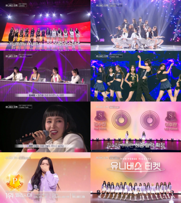 ▲'유니버스 티켓'(사진제공=SBS)