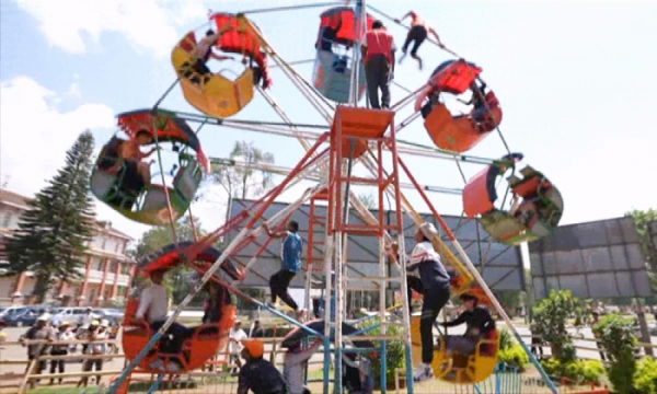 ▲'태계일주3' 마다가스카르 관람차(사진제공=MBC)