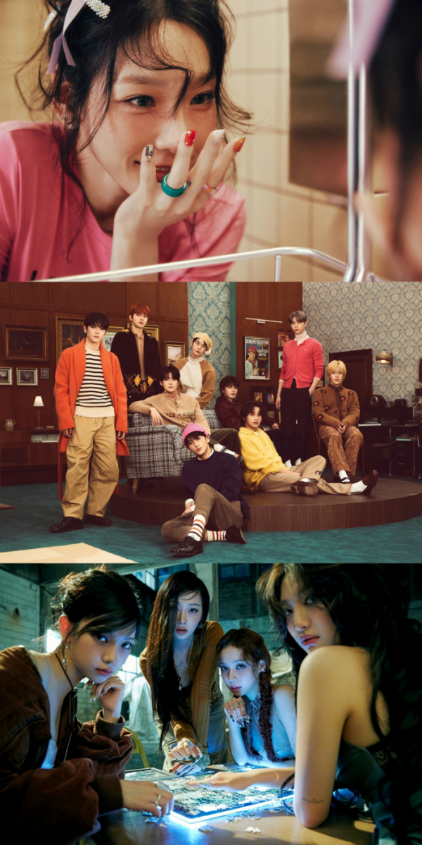 ▲태연, NCT 127, 에스파(사진제공=SM엔터테인먼트)