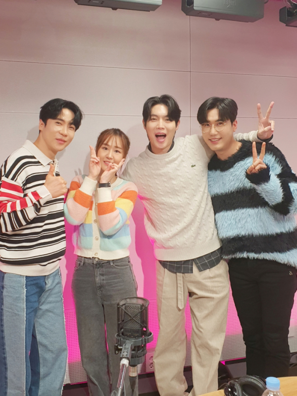 ▲불타는 신에손(손태진, 신성, 에녹)(사진제공=SBS 러브FM '윤수현의 천태만상')