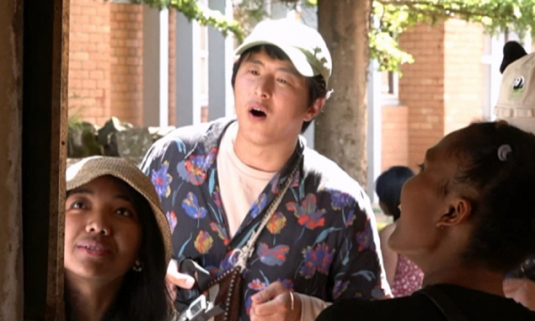 ▲'태계일주3' 마다가스카르 대학교 방문(사진제공=MBC)