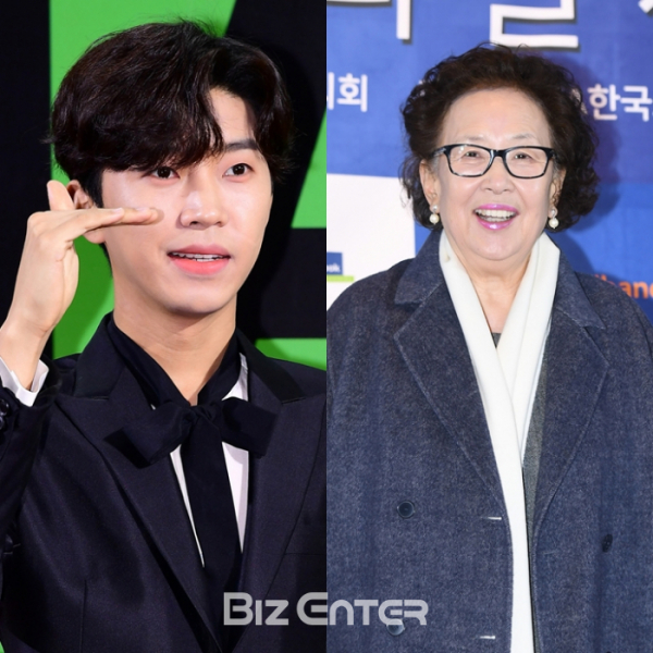 ▲임영웅, 나문희(비즈엔터DB)