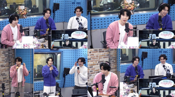 ▲불타는 신에손 손태진∙신성∙에녹(사진 = SBS 파워FM '최화정의 파워타임' 보이는 라디오 영상 캡처)