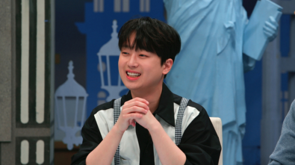 ▲'톡파원 25시' 이찬원(사진제공=JTBC)