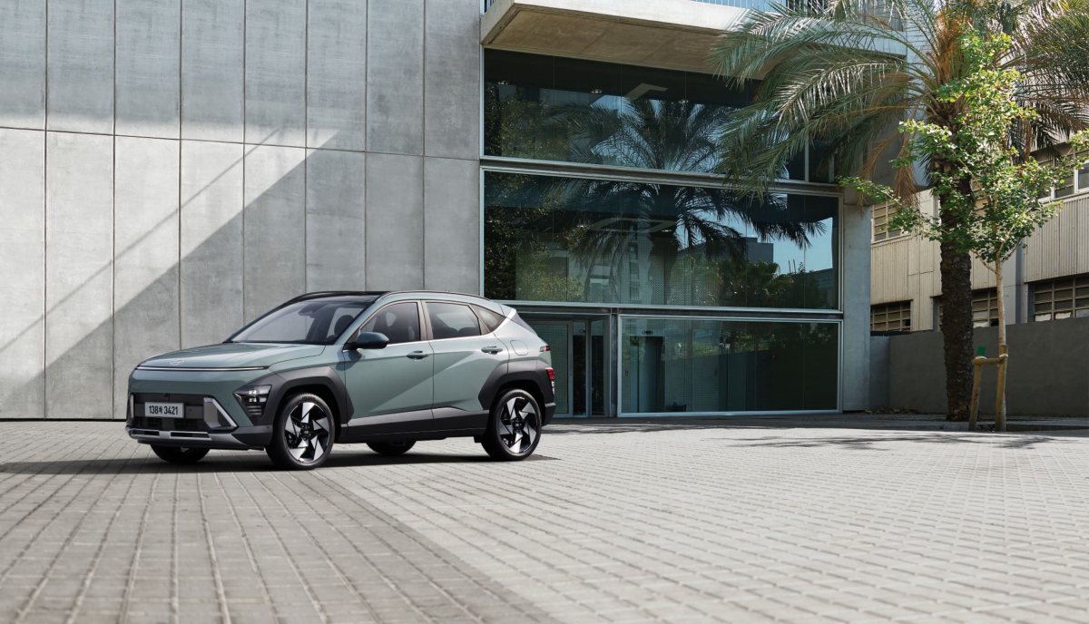 ▲'2024 코나' 외장 디자인. (사진제공=현대자동차)