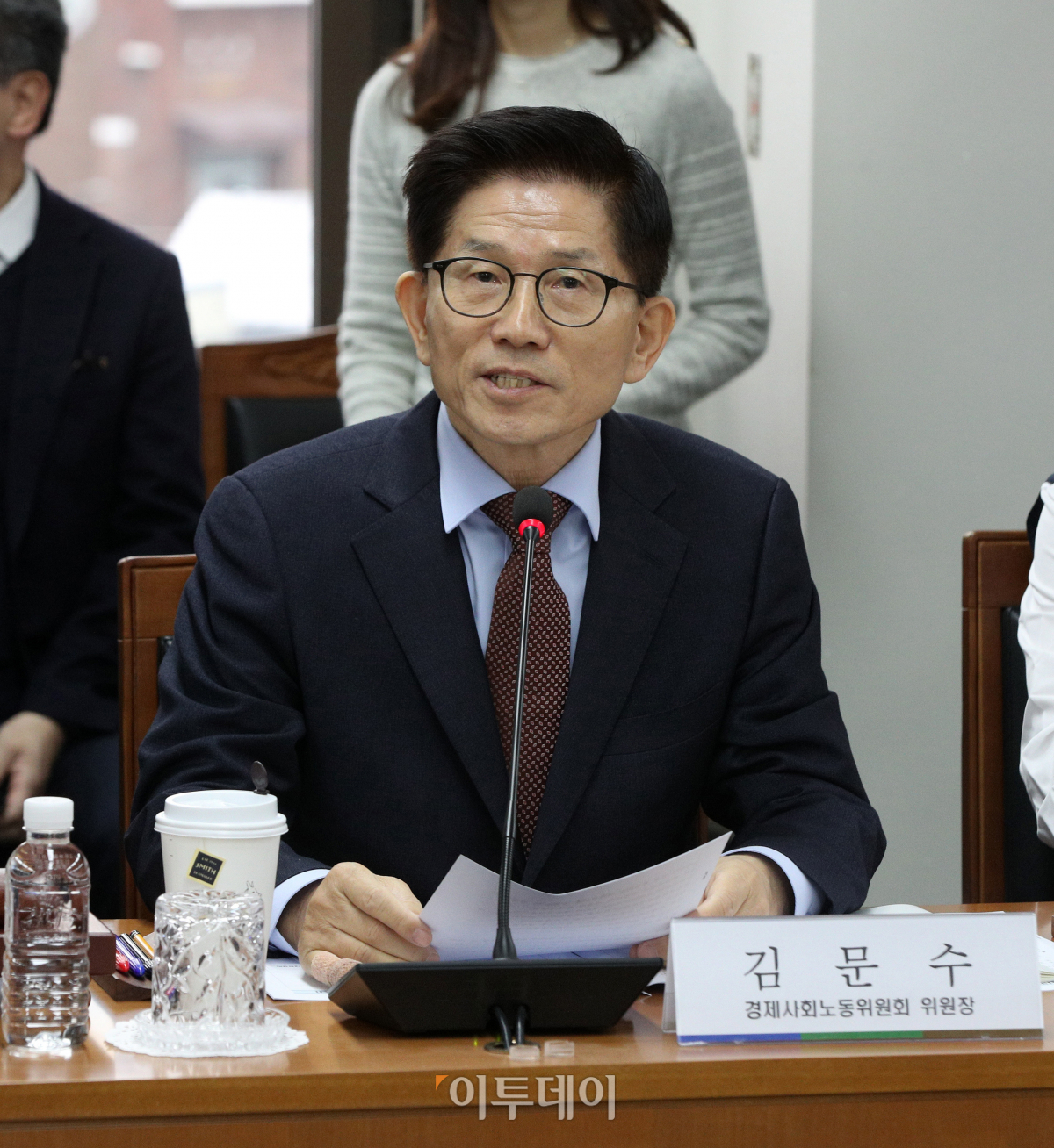 ▲김문수 경제사회노동위원회 위원장이 6일 서울 종로구 경제사회노동위원회 대회의실에서 열린 제13차 경제사회노동위원회(경사노위) 본위원회에서 인사말을 하고 있다. 조현호 기자 hyunho@