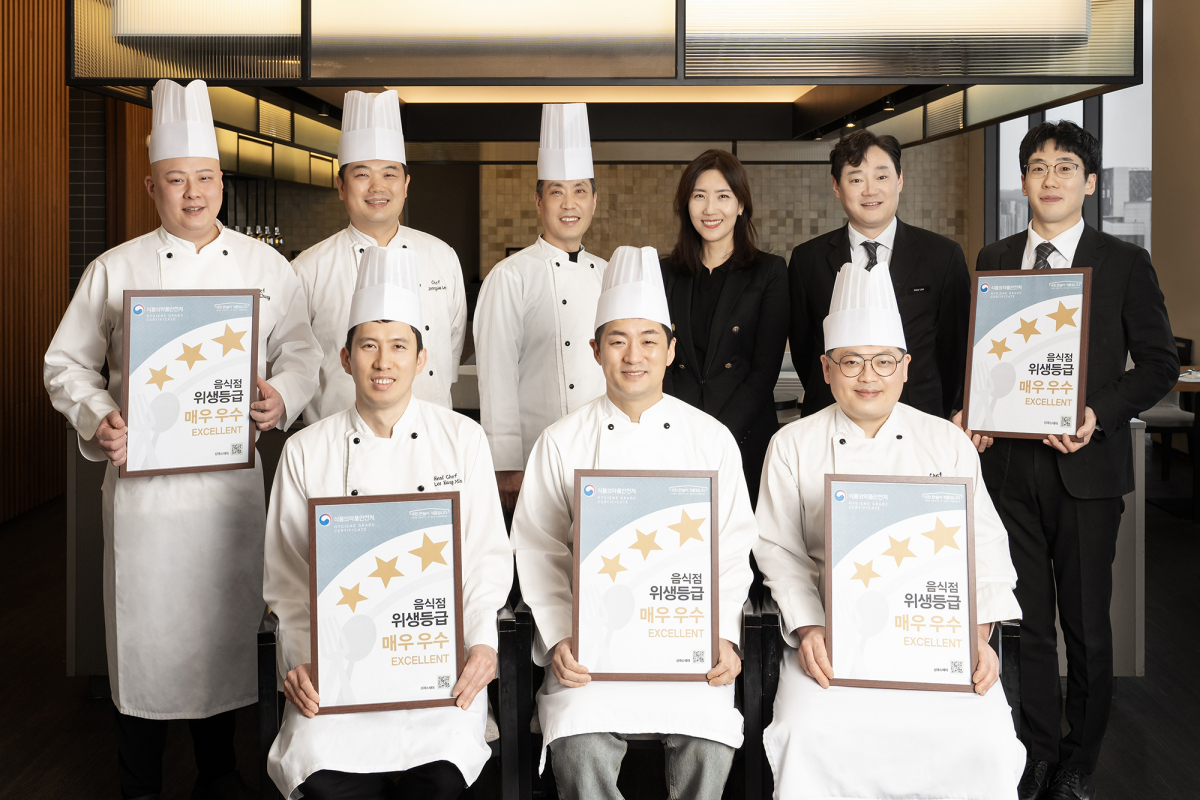 ▲신라스테이는 운영 중인 뷔페 레스토랑 카페(Cafe) 14곳이 식품접객업소 위생 등급제에서 ‘매우 우수’ 등급을 받았다. (사진제공=호텔신라)