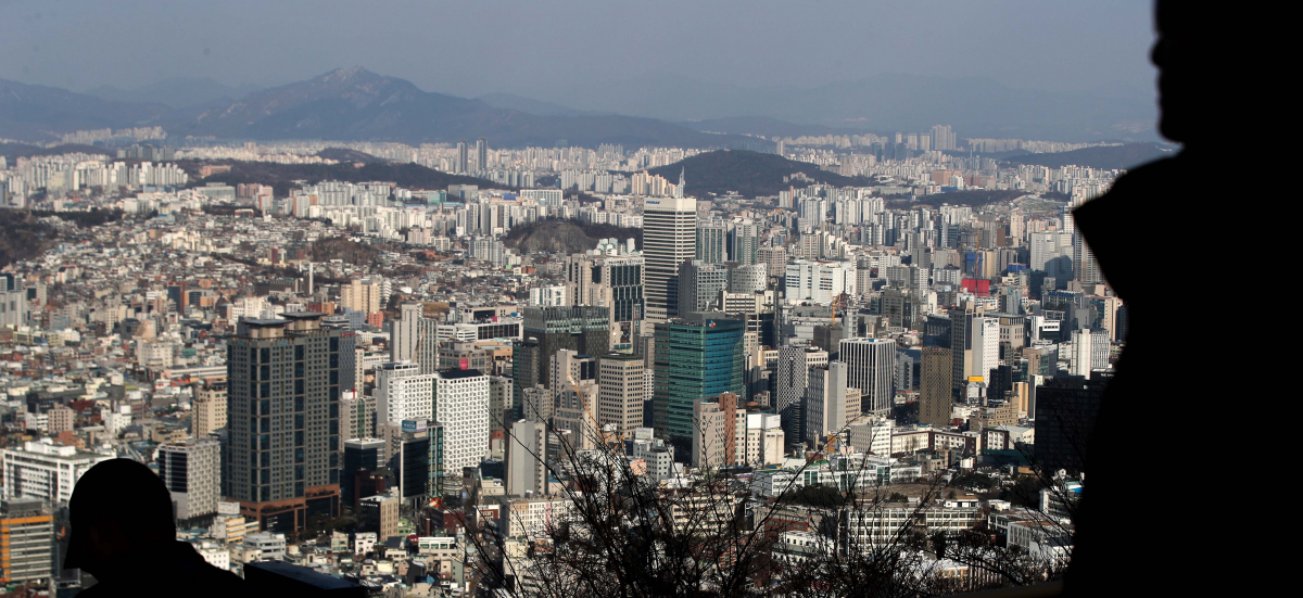 ▲여러 기업이 입주한 서울 도심의 모습. (뉴시스)