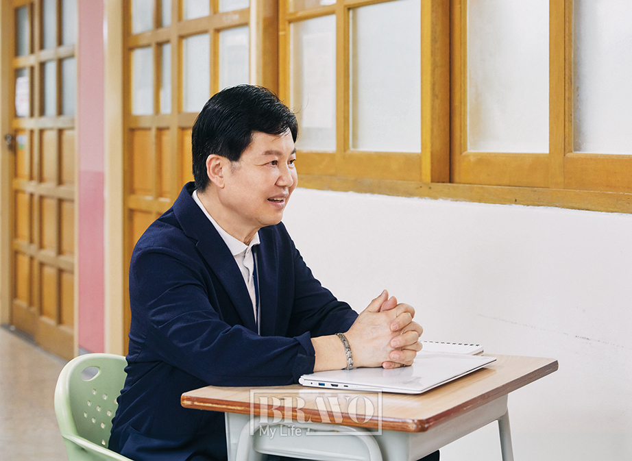▲에너지컨설턴트사업단 참여자 이경구 씨(이소망 프리랜서)
