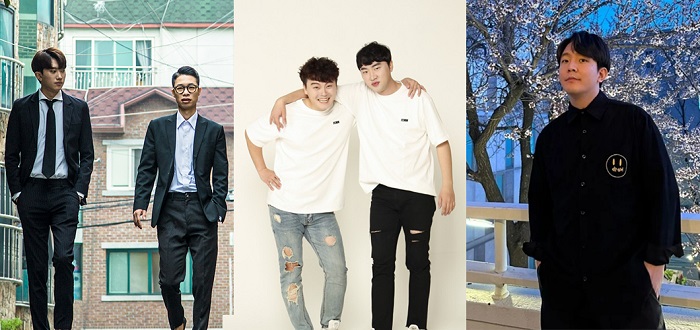 ▲(왼쪽부터)동네놈들, 욜로코믹스, 하이픽션(제공-각 소속사)