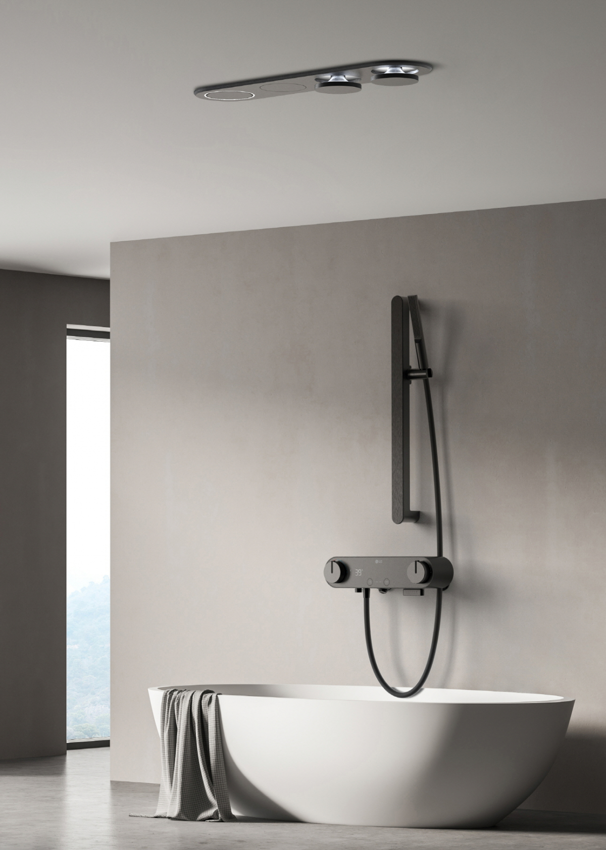 ▲LG전자가 오는 27일부터 29일까지 미국 라스베이거스에서 열리는 북미 최대 규모 주방·욕실 전시회 'KBIS(The Kitchen & Bath Industry Show)에서 정수필터를 탑재한 샤워 수전 등 욕실에서의 고객경험을 혁신할 욕실 솔루션을 공개한다. (자료제공=LG전자)