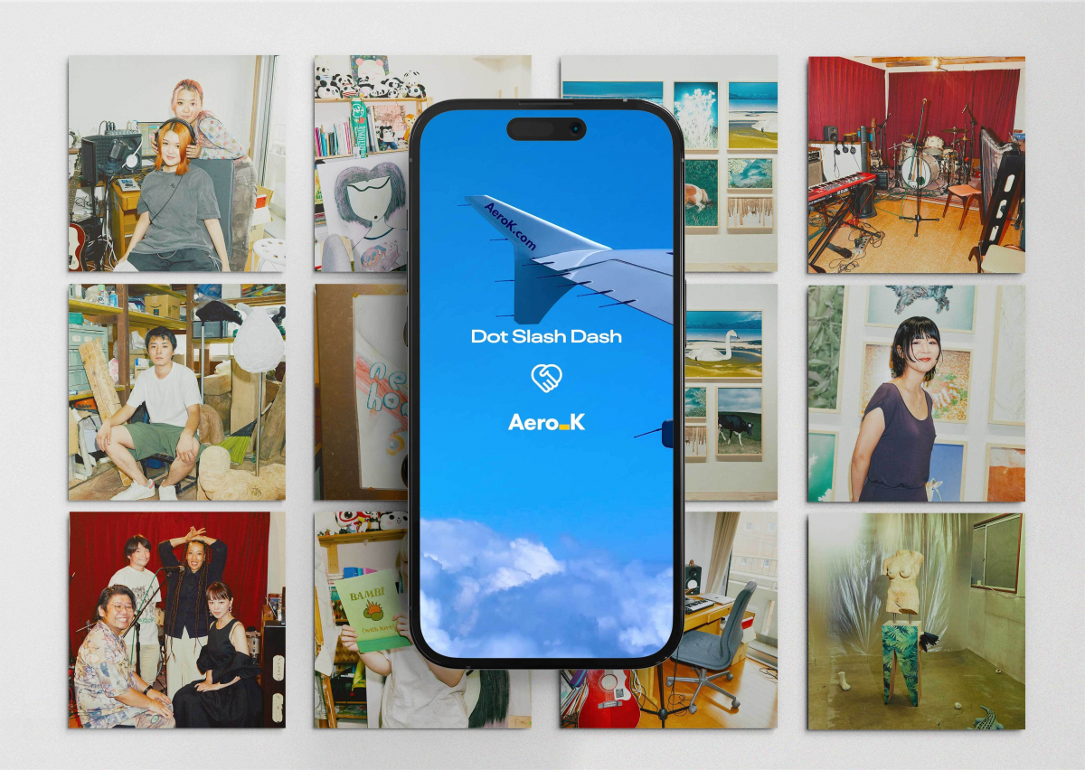 ▲에어로케이는 닷슬래시대시에서 세 차례에 걸쳐 마케팅 캠페인을 진행하고 이용자들의 취향이 담긴 브랜디드 콘텐츠를 생성했다. (사진제공=닷슬래시대시)