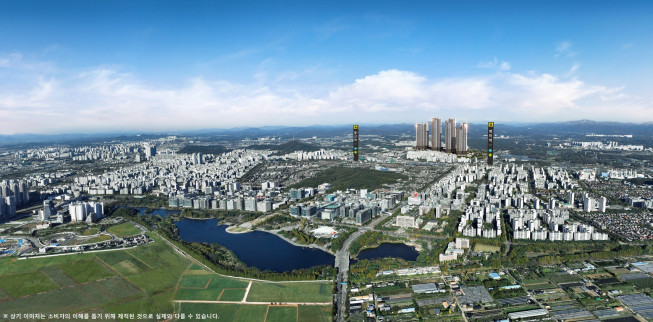 ▲휴먼빌 일산 클래스원 조감도. (자료제공=일신건영)