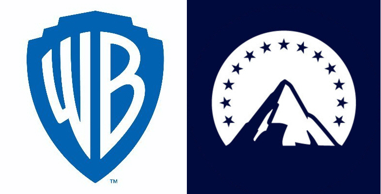 ▲워너브러더스 디스커버리와 파라마운트 글로벌 로고. 출처 각사 엑스(X)
