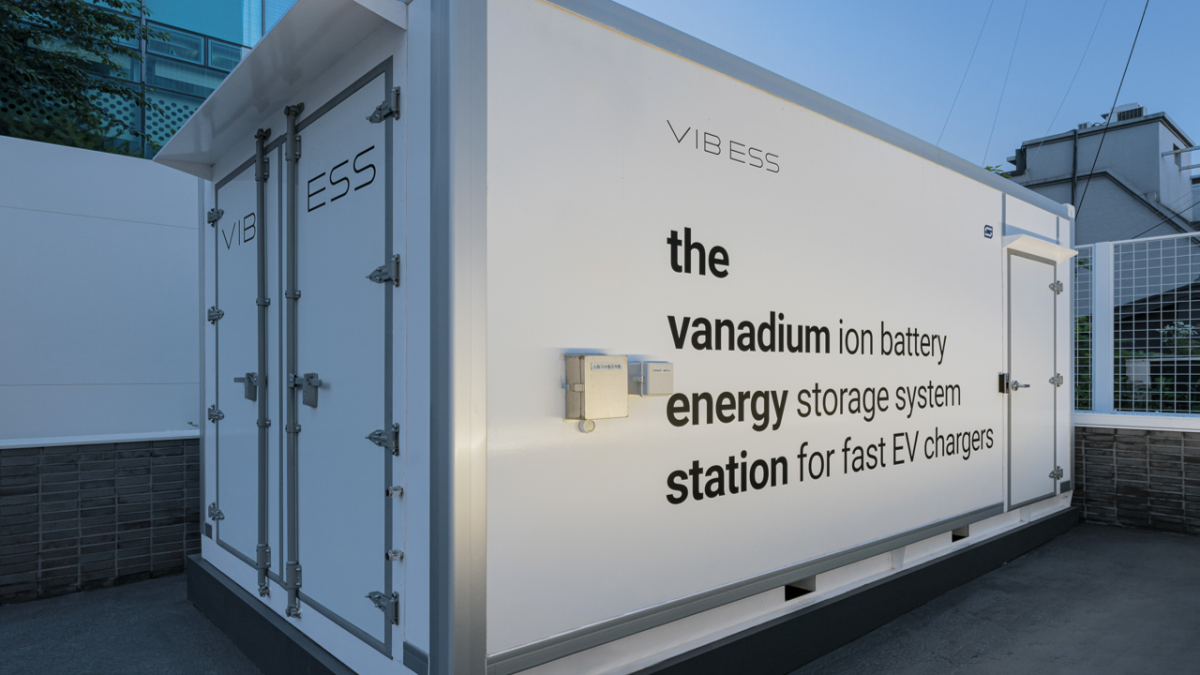 ▲바나듐이온배터리 에너지저장장치 사진 (사진제공=스탠다드에너지)