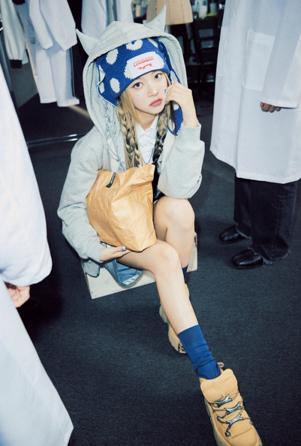 ▲르세라핌 홍은채(사진제공=쏘스뮤직)