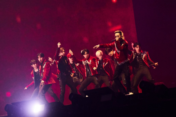 ▲트레저 교세라 돔 공연(사진제공=YG엔터테인먼트)