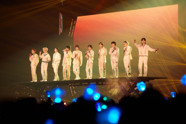▲트레저 교세라 돔 공연(사진제공=YG엔터테인먼트)
