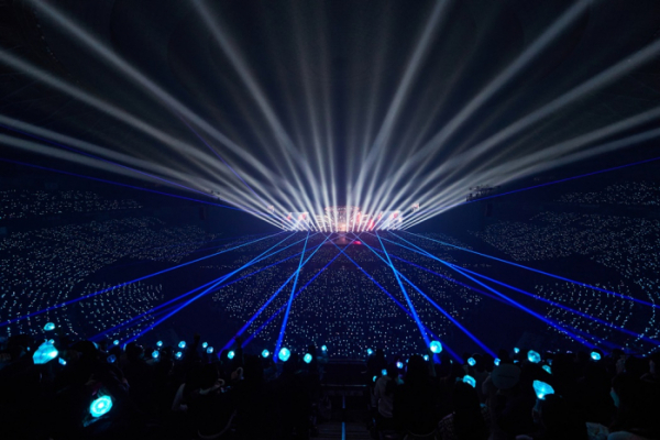 ▲트레저 교세라 돔 공연(사진제공=YG엔터테인먼트)