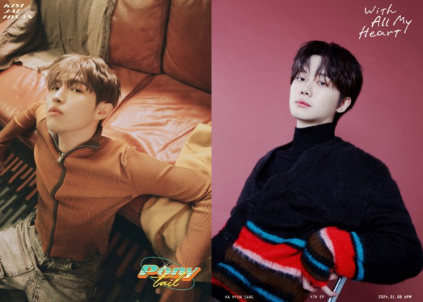 ▲김재환, 하현상(사진 = 웨이크원 제공)