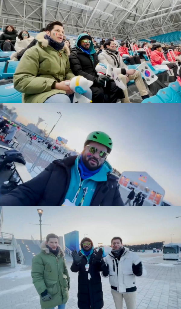 ▲럭키, 알베르토 몬디, 다니엘 린데만(사진 = 유튜브 채널 ‘354 삼오사’ 영상 캡처)