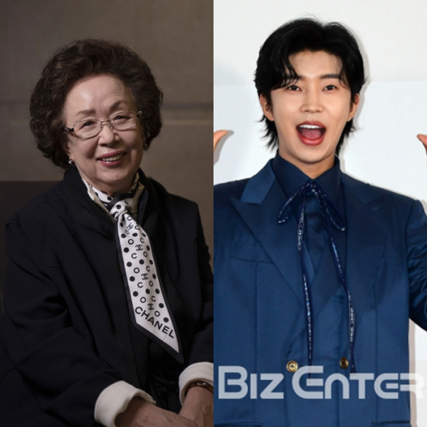 ▲나문희, 임영웅(사진=롯데엔터테인먼트 제공, 비즈엔터DB)
