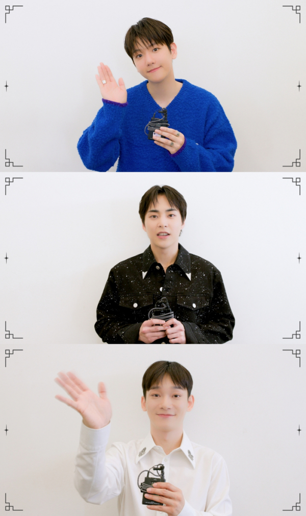 ▲백현·시우민·첸(사진 = INB100(아이앤비100) 제공)